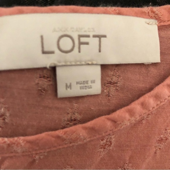 Ann taylor loft eyelet blouse - Picture 6 of 9